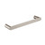 Esperia Brushed Nickel Single Towel Rail, wall-mounted 304 stainless steel bathroom accessory available for delivery across Australia.
