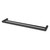 Norico Esperia Matte Black 800mm Double Towel Rail for Modern Australian Bathrooms