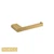 Norico Bellino Brushed Yellow Gold Toilet Roll Holder, wall-mounted zinc alloy bathroom accessory for modern Australian home renovations.