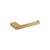 Norico Bellino Brushed Yellow Gold Toilet Roll Holder - Wall Mounted Zinc Alloy Bathroom Accessory Australia