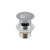 Norico Brushed Nickel Solid Brass Pop Up Basin Waste with Overflow for Modern Australian Bathrooms
