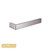 Norico Cavallo Brushed Nickel Square Towel Ring 200mm, modern bathroom accessory available at Renovator Store Australia.