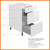 Flat Pack Kitchen 3-Drawer Base Cabinet - 450mm - 16mm Thick - White