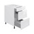 Flat Pack Kitchen 3-Drawer Base Cabinet - 600mm - 16mm Thick - White