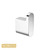 Norico Bellino Polished Chrome Wall Mounted Robe and Towel Hook for Modern Australian Bathroom Renovations
