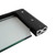 Norico Bellino Matte Black Shower Shelf with Glass Base for Modern Australian Bathroom Renovations