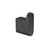 Norico Bellino Matte Black Wall Mounted Robe and Towel Hook for Modern Australian Bathroom Renovations