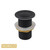 Norico Matte Black Solid Brass Basin Pop-Up Waste with No Overflow for Modern Australian Bathrooms