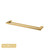 Norico Bellino Brushed Yellow Gold 600mm Double Towel Rail for Modern Australian Bathrooms