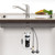 Puretec Z1-T2 Undersink Water Filter and Tripla T2 Mixer Tap installed in a modern Australian kitchen.