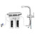 Puretec ESR2-T3 Undersink UV Water Filter System with Tripla T3 3-Way Mixer Tap for Rainwater Purification Melbourne Australia