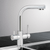 Puretec Tripla T3 Modern 3-Way Kitchen Mixer Tap with LED Reminder Light, Australia