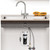 Puretec Z1-T4 Undersink Water Filter System with Tripla T4 3-Way Mixer Tap installed in a modern Australian kitchen.