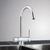 Puretec Tripla T4 Three-Way Kitchen Mixer Tap in Polished Chrome with Sleek Goose Neck Design for Modern Kitchens Australia