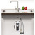Puretec Z1-T5 Quick-Twist Undersink Water Filter System with Tripla 3-Way Mixer Tap for Australian Kitchens.