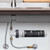 Puretec Puremix-Z7 high flow inline undersink water filter system with horizontal installation under kitchen bench for sediment and chlorine reduction.