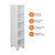 Flat Pack Kitchen Tall Pantry Cabinet - 450mm x 2150mm - 16mm Thick - White