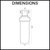 Puretec PureMix Z2 Bathroom Inline Water Filter System Dimensions Diagram for Australian Homes