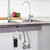 Puretec X4 inline undersink water filter system with high loop chrome faucet installed in a modern Australian kitchen.