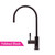 Puretec DFU220 Polished Black Designer Water Filter Faucet with high loop gooseneck and LED reminder light, available at Renovator Store Australia.