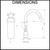 Puretec Z1-BL2 Tripla Three-Way Matte Black Kitchen Mixer Tap Technical Dimension Diagram for Undersink Water Filter System Installation in Australia