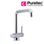 Puretec Tripla T5 Chrome Three-Way Kitchen Mixer Tap with Angled Neck for Filtered Water, Watermark Approved and WELS Rated for Australian Kitchens.