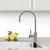 Puretec DFU240 Brushed Nickel Goose Neck Kitchen Filter Tap for Australian Homes
