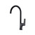 Norico Cavallo Matte Black Square Kitchen Mixer Tap, Modern Solid Brass Sink Mixer for Australian Kitchens