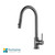 Rosa Gunmetal Kitchen Mixer Tap with Pull-Out Nozzle and Smooth Gooseneck Design for Australian Homes