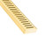 Gold Standard Floor Grate 23mm Linear Aluminium Shower Drain Lauxes SFG23-G Australia
