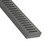 Lauxes SFG23 Gunmetal Grey Aluminium Standard Floor Grate for modern bathroom showers in Australia.
