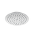 Rosa 250mm Round Rain Shower Head in Polished Chrome Finish - Modern Bathroom Renovation Australia