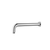 Rosa Round Tube Shower Arm - Wall Mounted 400mm - Chrome Finish - Fontaine Industries Australia