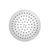 Rosa 250mm Round Rain Shower Head in Polished Chrome for Australian Modern Bathrooms