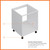 Flat Pack Kitchen Oven Base Cabinet - 900mm - 16mm Thick - White