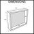Radiant ThermaNiche RSN02 Black Recessed Shower Niche 365mm x 425mm for Australian Bathroom Renovations