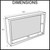 Radiant Thermaniche RSN03 Recessed Shower Niche 605x355x90mm Waterproof Bathroom Wall Storage Australia