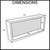 Radiant ThermaNiche RSN08 pre-fabricated waterproof shower niche 905mm x 260mm x 70mm for bathroom wall storage in Australia