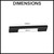 Compact Matte Black Square Kitchen Cabinet Door Handle Dimensions Guide - Renovator Store Australia