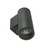 Bronte Round Dark Grey Outdoor Wall Light Back View Renovator Store Australia