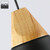 Snap Lighting Frida Black E27 Cone Pendant Light with Timber Tip and Universal Socket Australia