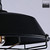 Snap Lighting Reginald Black 360mm Cage Dome Pendant Light with Universal Socket for modern Australian home interiors.