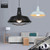 Snap Lighting Reginald White 360mm Cage Dome Pendant Light with adjustable cable for modern Australian interior design.