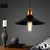 Modern Snap Lighting Baxter black coolie pendant light for stylish Australian home interiors.