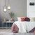 Modern Emmeline black oval pendant light for interior home lighting in Australia.