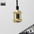 Modern Gold Globe Pendant Light with Frosted Glass Shade for Kitchen Islands and Dining Areas in Melbourne, Australia.