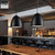 Snap Lighting Arabella black dome pendant light for modern home interiors in Australia.