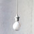Snap Lighting Lena White Minimalist Pendant Light and Suspension Kit with adjustable cable for Australian home interiors.