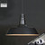 Snap Lighting Harvey Black Dome Pendant Light for modern Australian home interiors.