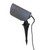 Dark Grey Kam Outdoor Garden Spike Light with Hood and 12V Low Voltage Connection for Australian Landscapes
